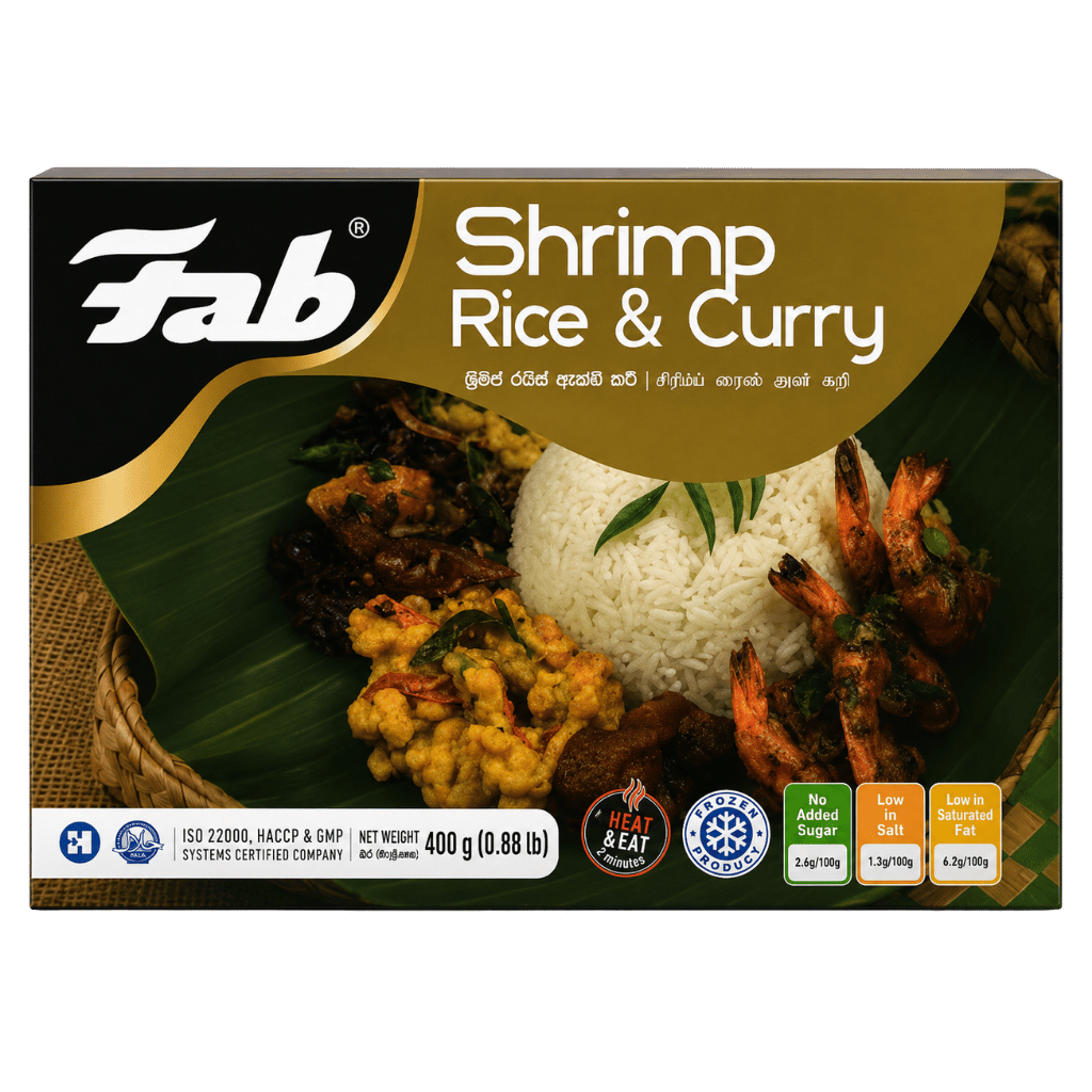 Fab Shrimp Rice & Curry 400 g buy online USA - 1